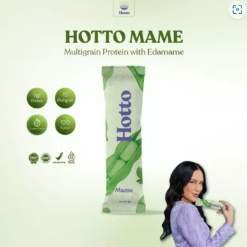 

Hotto Mame Multigrain with Edamame (3 Sachet) Bpom Halal