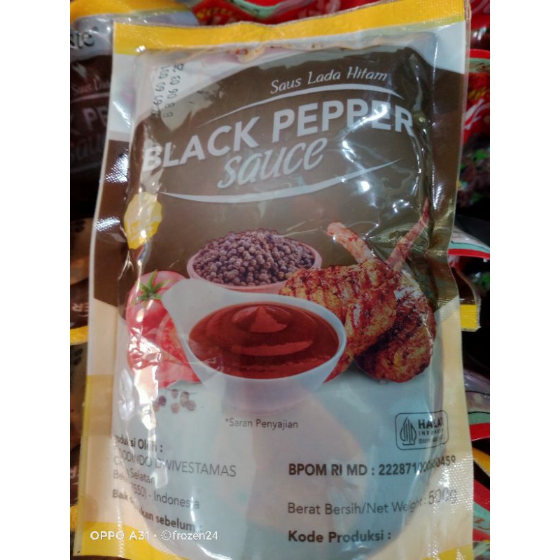 

black pepper sauce 500g