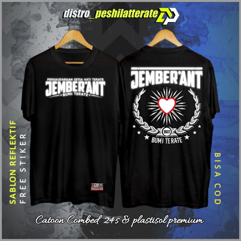 KAOS PSHT REFLEKTIF JEMBER'ANT 24'S