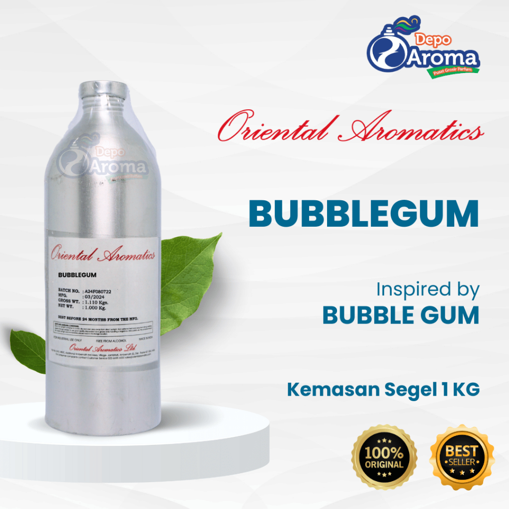 PARFUM BIBIT MURNI - BUBBLE GUM - ORIENTAL AROMATICS