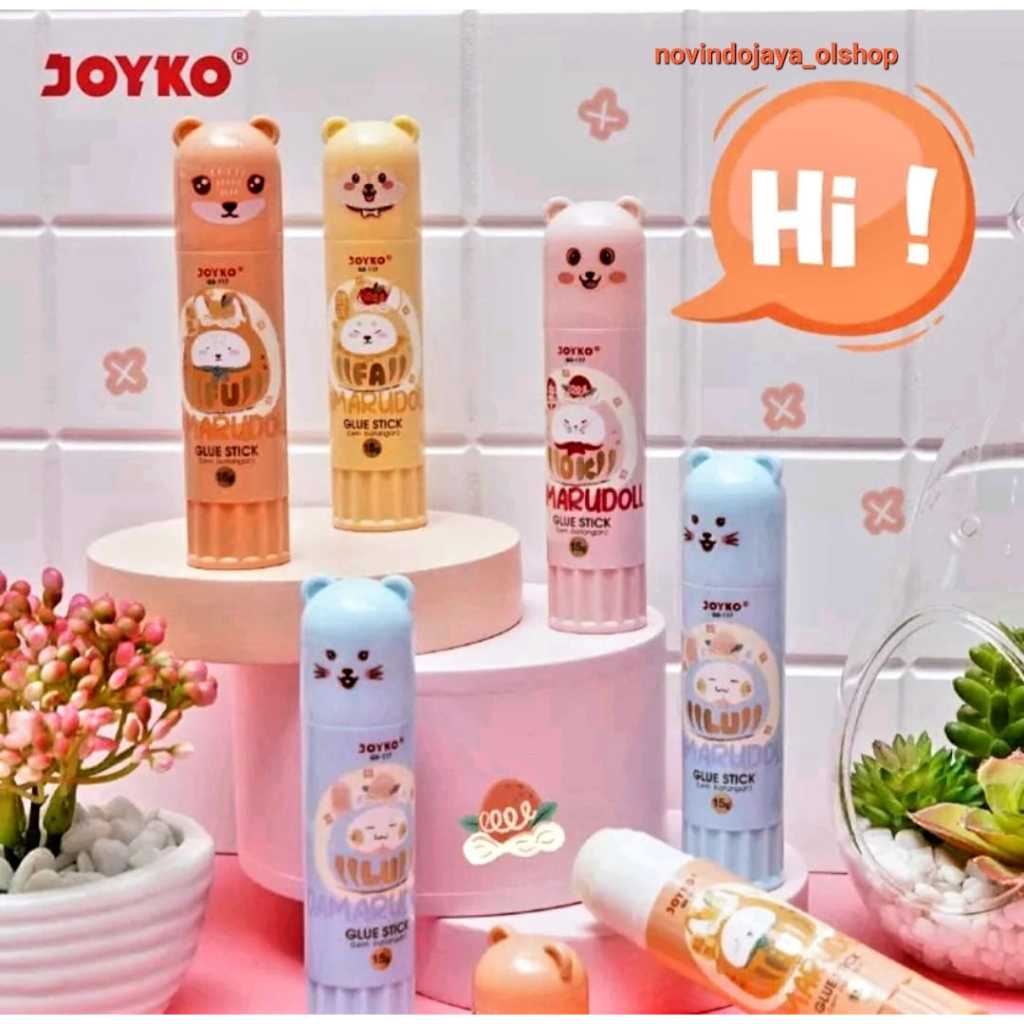 

GLUE STICK MEREK JOYKO 15GR GS-117 TERLARIS