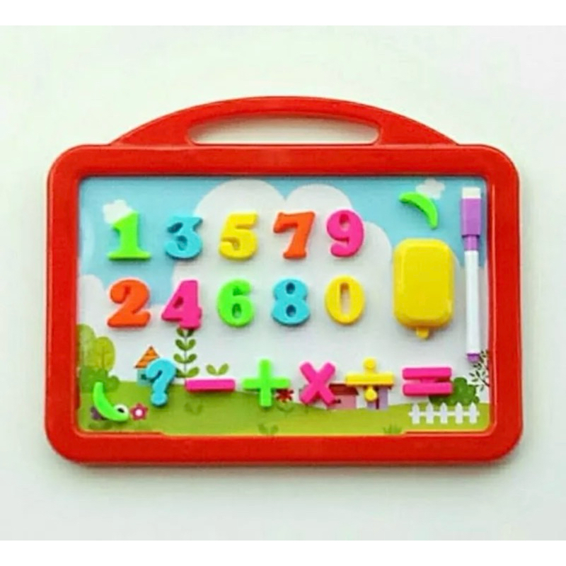 

Mainan Anak Edukasi - Papan Tulis Magnetic untuk Menggambar dan Menghapus dengan Mudah - Toys