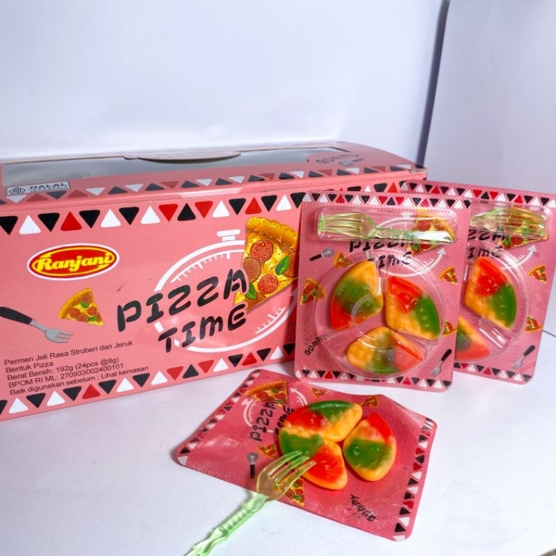 

PIZZA TIME GUMMY CANDY