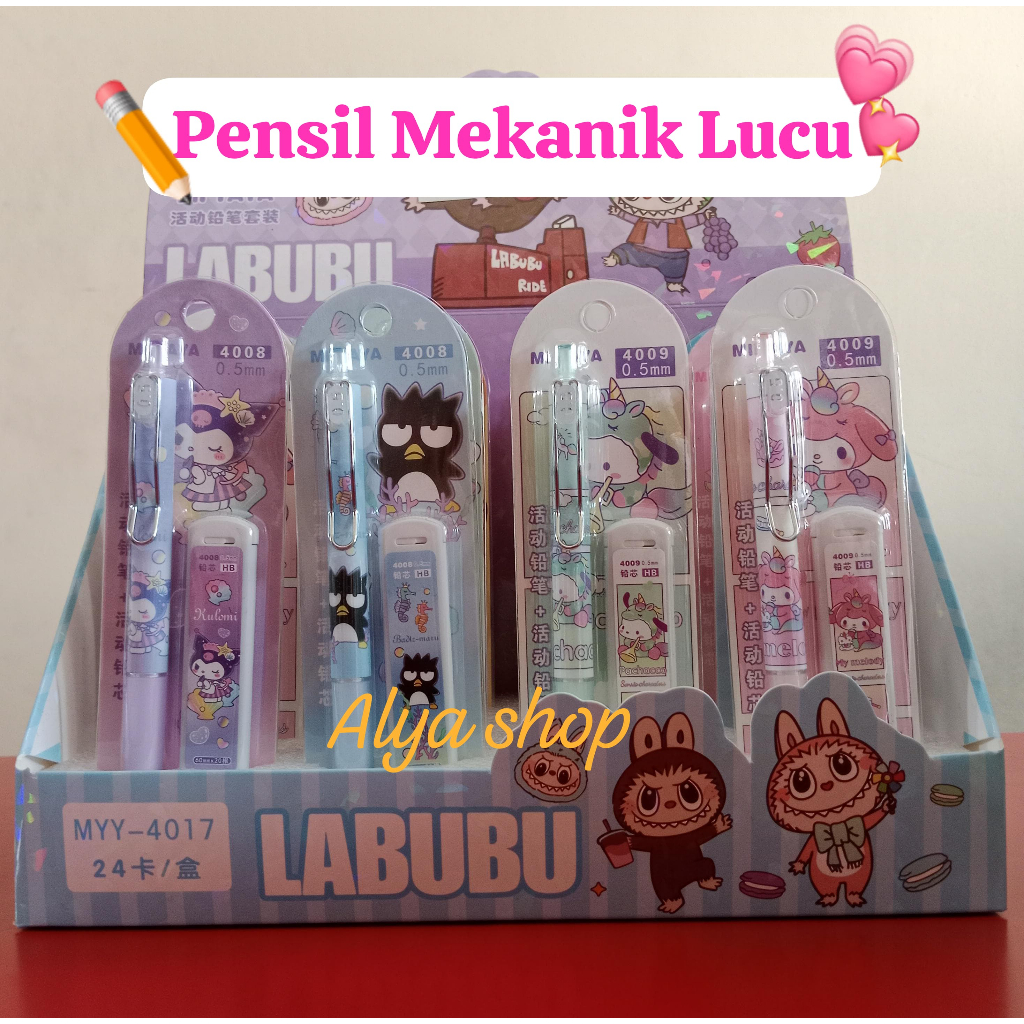 

Pensil Mekanik Lucu MYY-4017 0.5mm