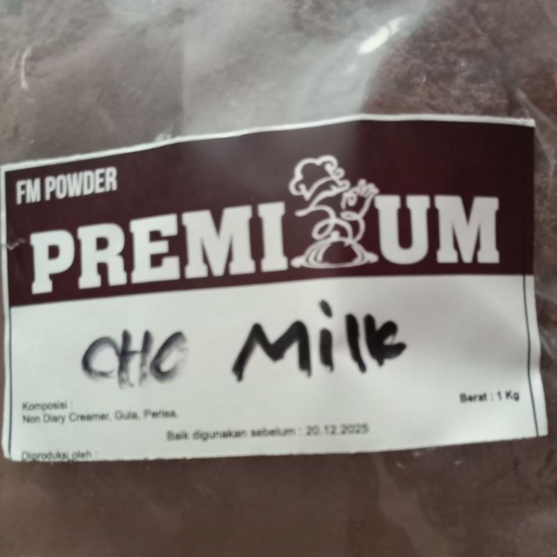 

[ COD ] Bubuk Choco milk 1 Kg - Bubuk minuman Nyoklat Milk 1 Kg - Choco Milk Powder 1Kg - Coklat Milk Bubuk 1Kg - Serbuk Cho Milk Bubuk Nyoklat Serbuk Capucino instan Cappucino shaset