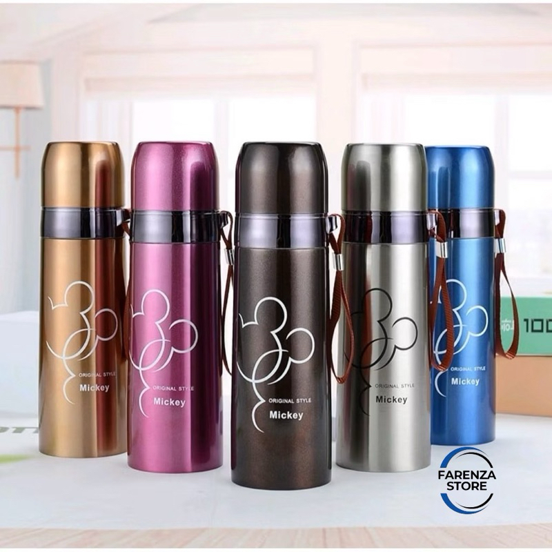 Thermos/Termos Kecil Mickey 500ml Thermos Air Stainless Thermos Mini 500ml