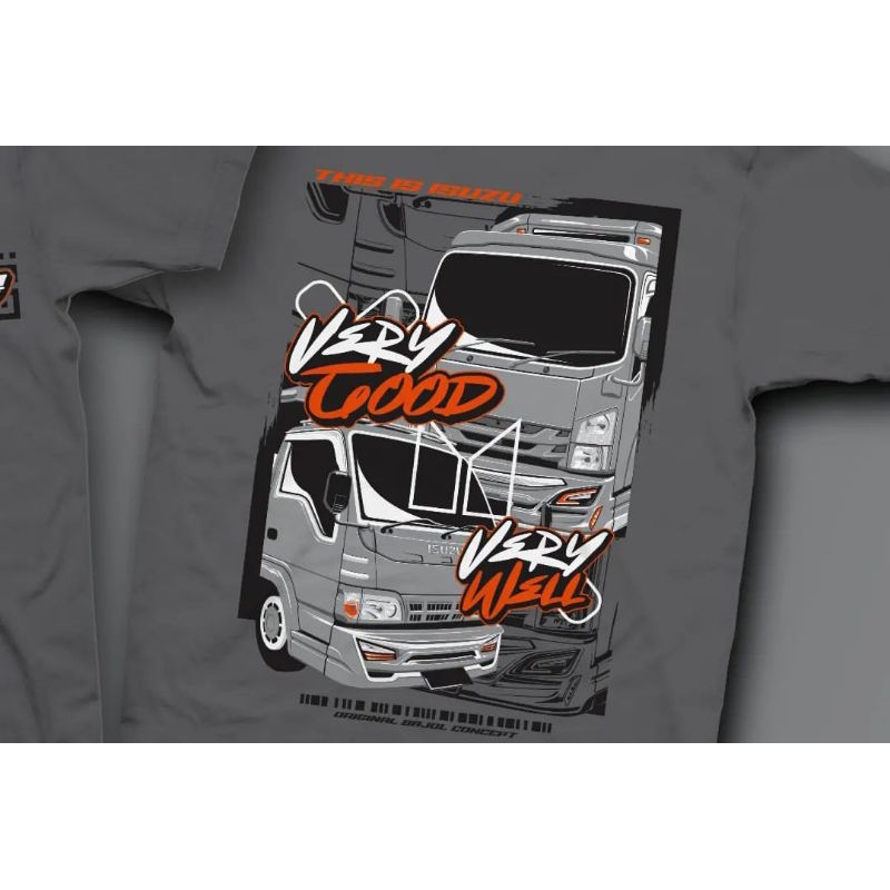kaos truk Isuzu giga terlaris