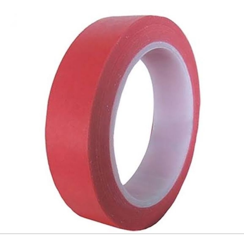 

Masking Tape / Isolasi Kertas Merah 24mm x 20 yard (18M)