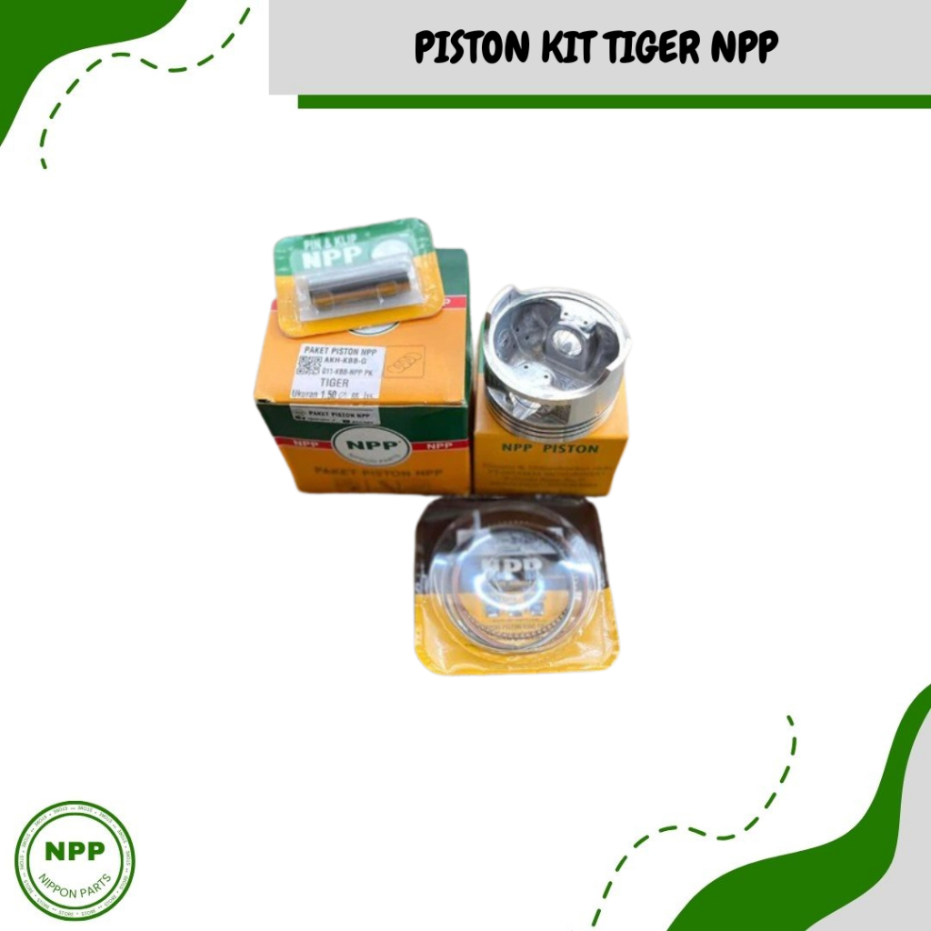 NPP Piston Kit Tiger || Piston Kit Seker Kit STD 200 Honda Tiger