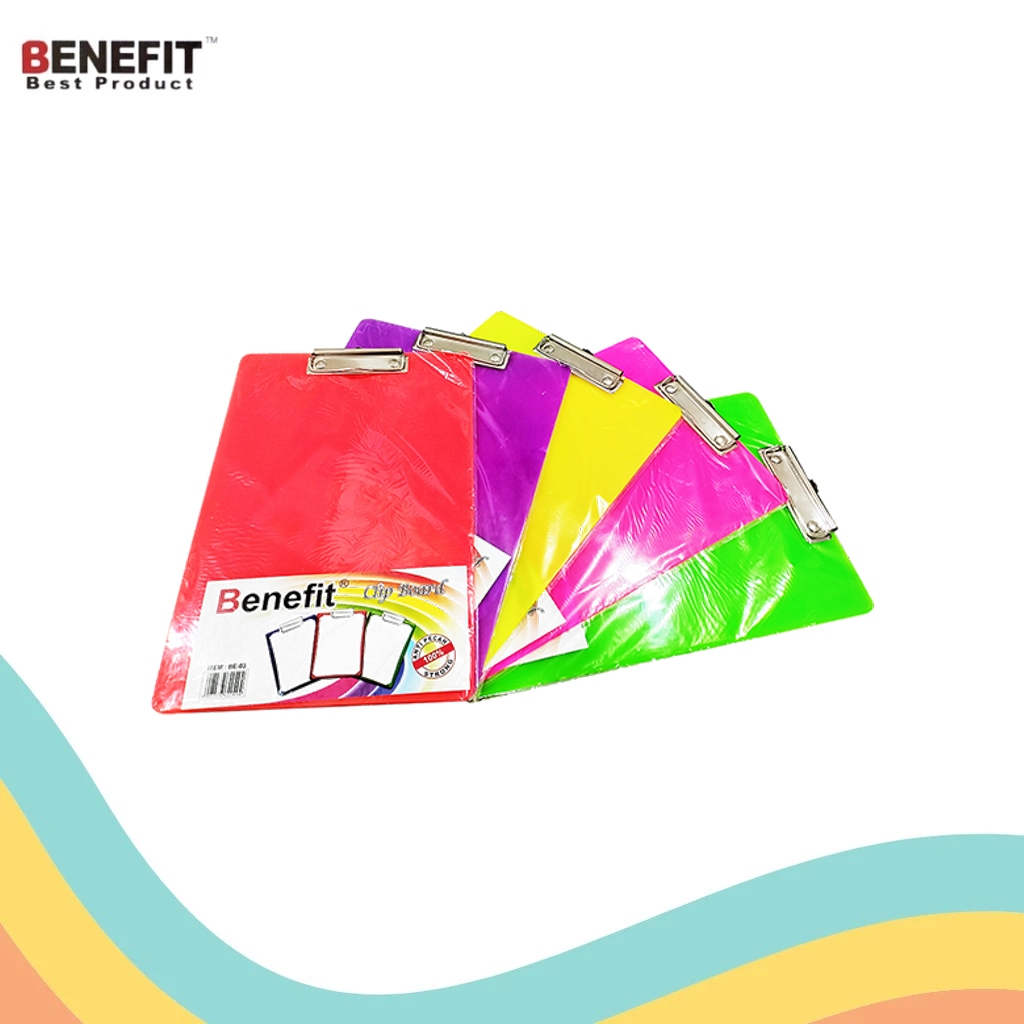 

CLIPBOARD BENEFIT FLUORESCENT BE-03 (1 PCS)