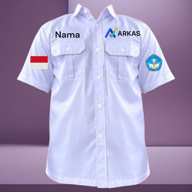 kemeja kerja baju pdh seragam kerja arkas tutwuri handayani