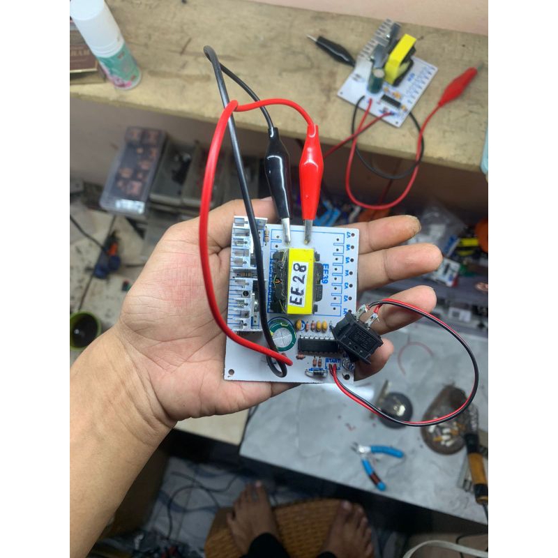 Kit Inverter DC to AC 12v to 220v