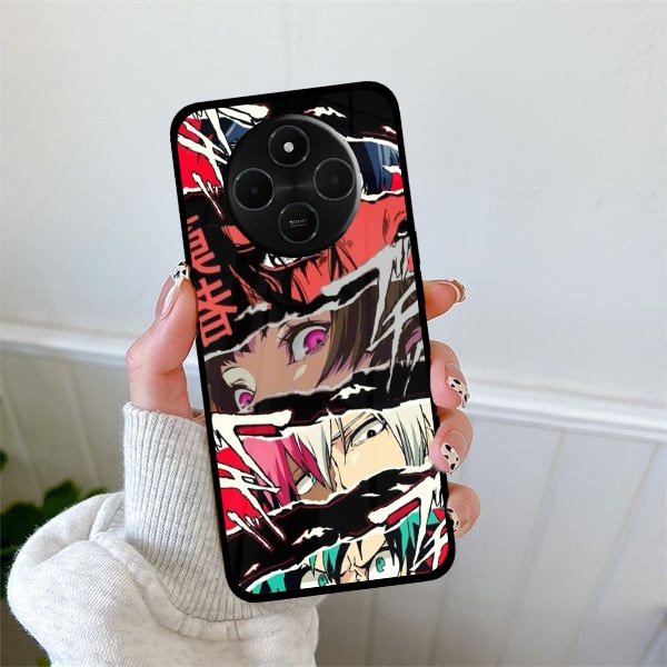 [KA511] Softcase Kaca  OPPO A3X RENO 12F RENO 12 A3 PRO A38 A18 Y18 Redmi 14C Realme Note 60 Infinix