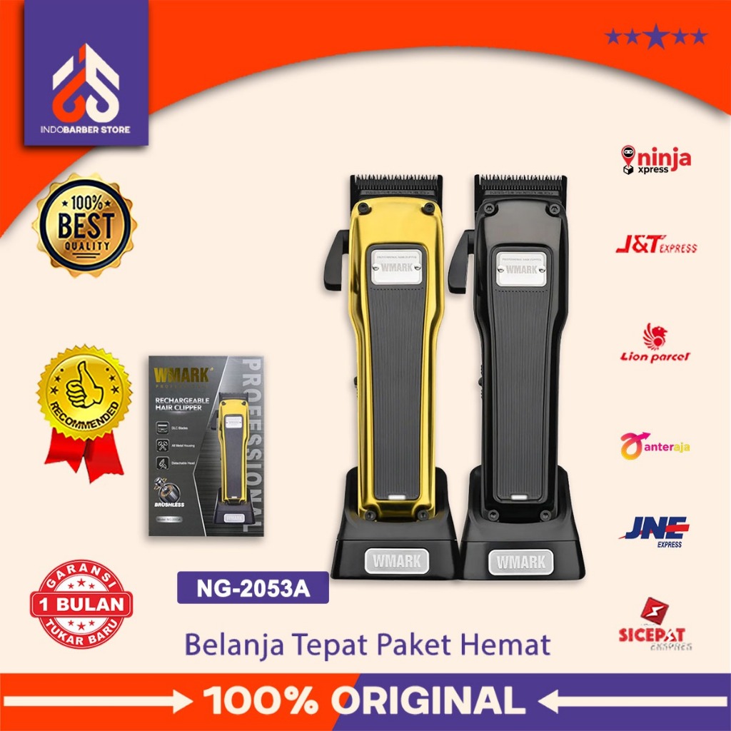 Clipper Wmark NG 2053A Alat Cukur Elektrik 7200 Rpm Pangkas Rambut Barbershop Original