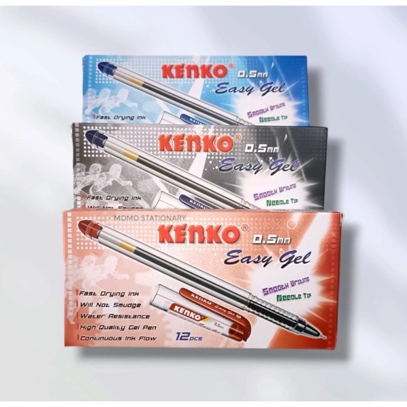 

Pulpen Pena Cair Kenko Easy Gel (Ecer/Pcs)