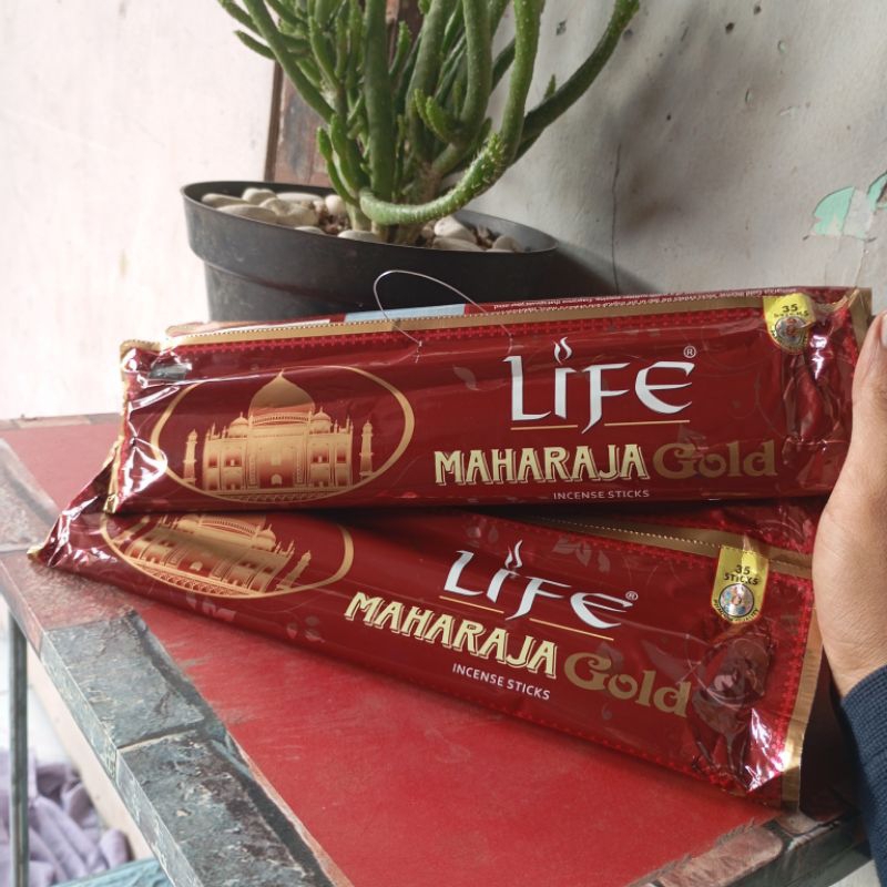 Piyugardening Ark Dupa Lidi Maharaja Gold Life Meditation Aroma Therapy