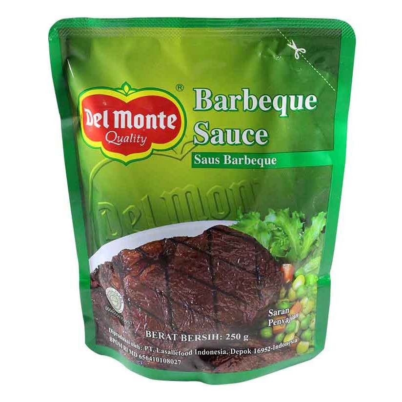 

DELMONTE SAUCE BARBEQUE POUCH - 250GR