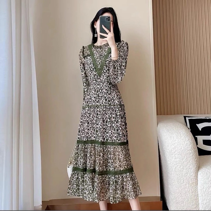 CF - Refenia Tiered Midi Dress Import