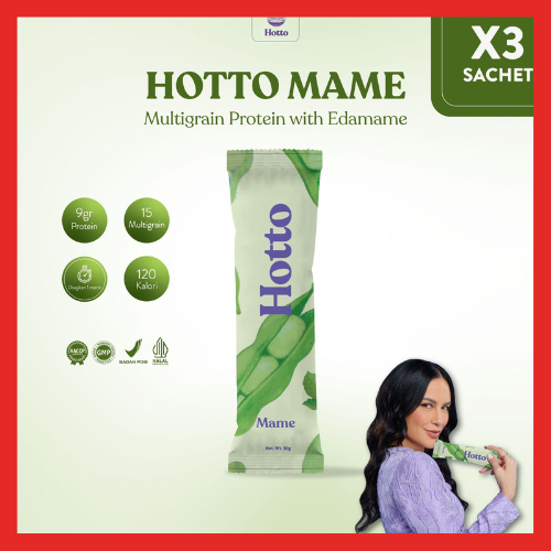 

HOTTO MAME 3 Sachet Multigrain Edamame