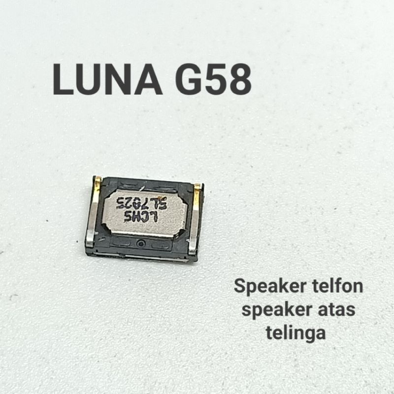 Speaker atas telinga Luna G58 Speaker telfon Luna g58 g 58 Original Copotan