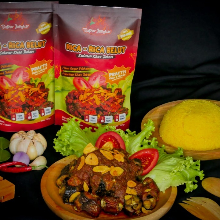 

RICA-RICA BELUT - khas Tuban, Ada level pedasnya - OSENG MERCON BELUT/DAPUR JANGKAR