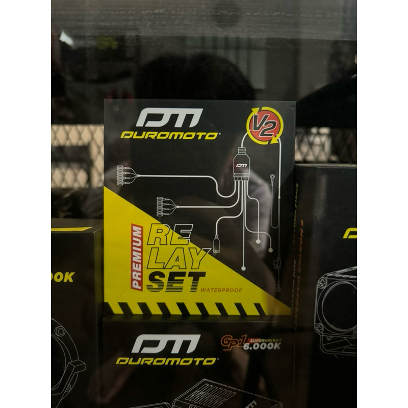 Relay Set DUROMOTO Lampu Tembak