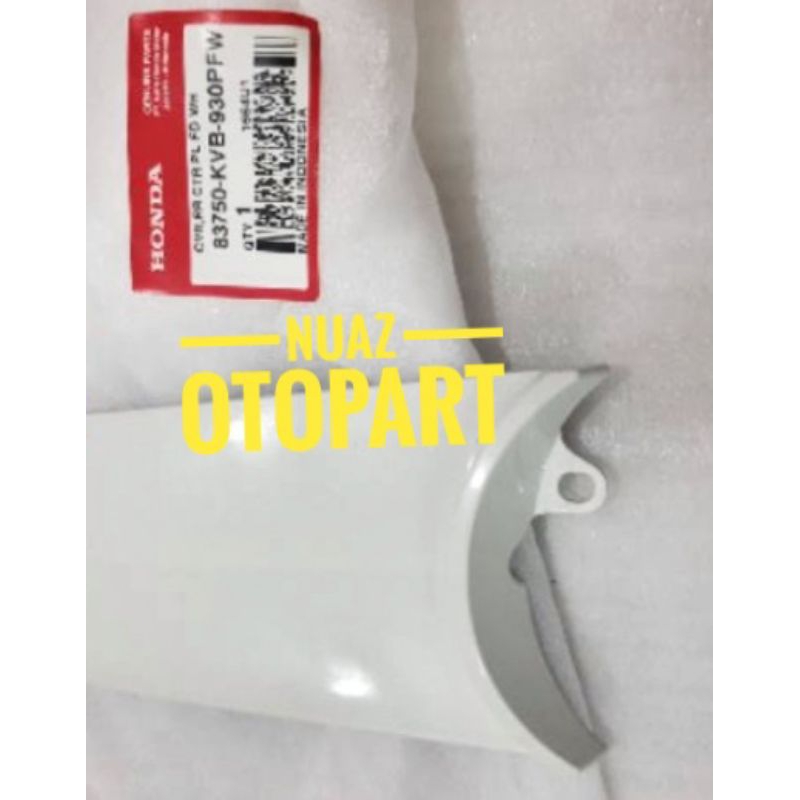 Cover Rear Center Body Tutup Belakang Pet Cover Tail Vario 110 CW Karbu 2006 - 2014 White Putih 8375