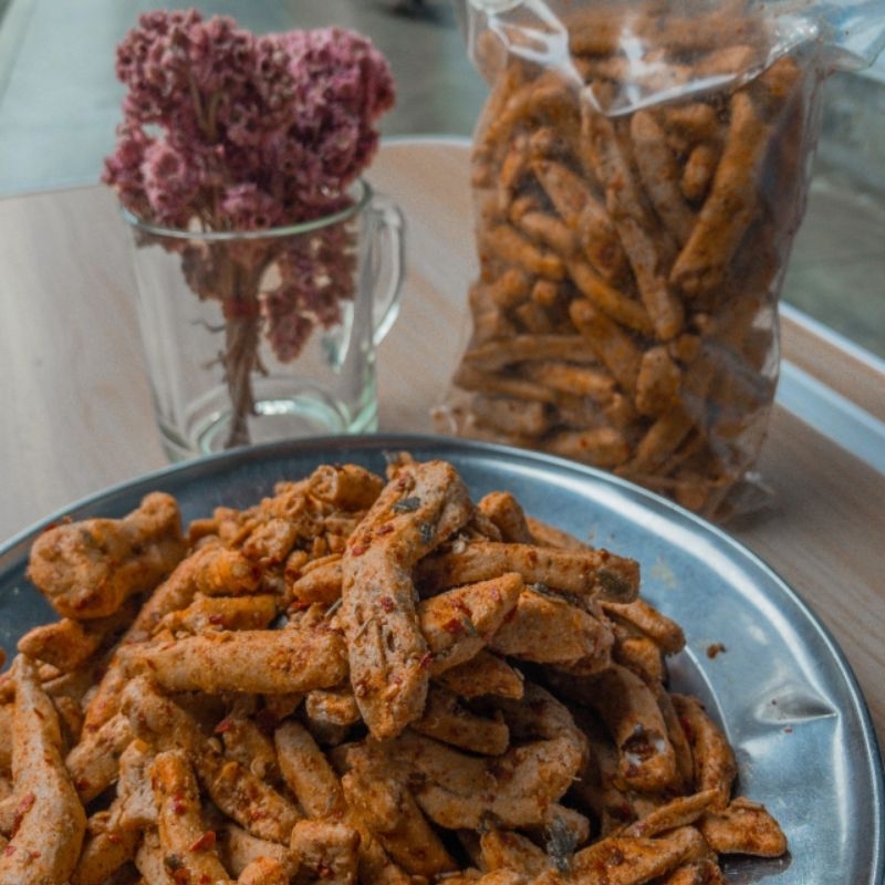 

[250 | 500 | 1000 gram] Basreng Asin Pedas Daun Jeruk asli | Bakso Goreng Original | Basreng Viral | Basreng Bumbu Berlimpah