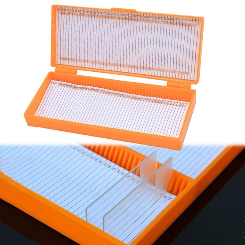 Microscope Slide Box Slide Microscope Slide Box Lite Glass Object Isi 50