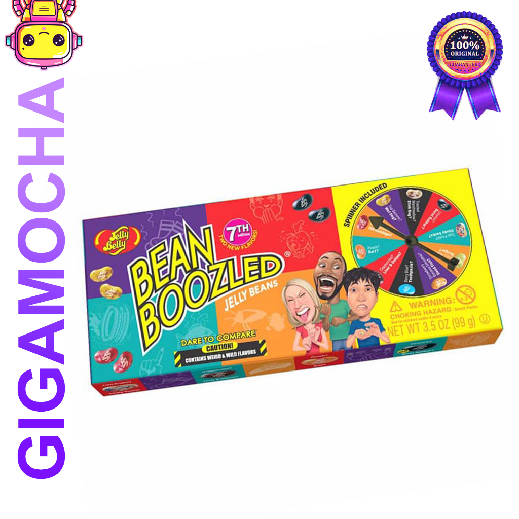 

Bean Boozled Spinner Edition Jelly Beans ORIGINAL BPOM / Permen Permainan Unik Gila Berani Coba