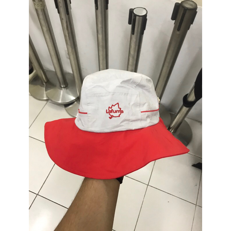 "PRELOVE" Topi Rimba Bucket Outdoor Goretex Pria Wanita Lafuma Original