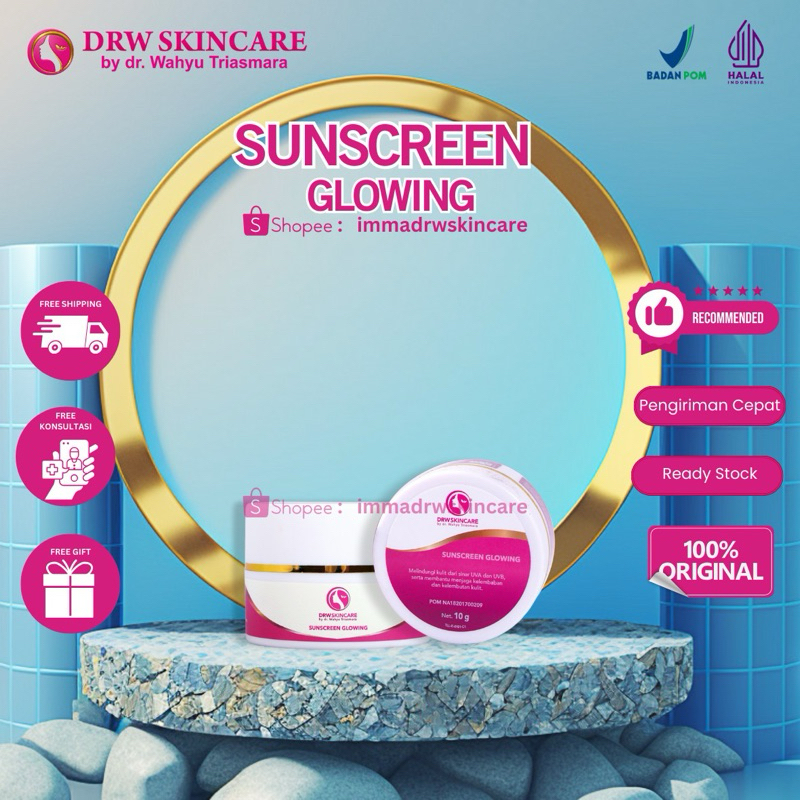 DRW Skincare Sunscreen Glowing