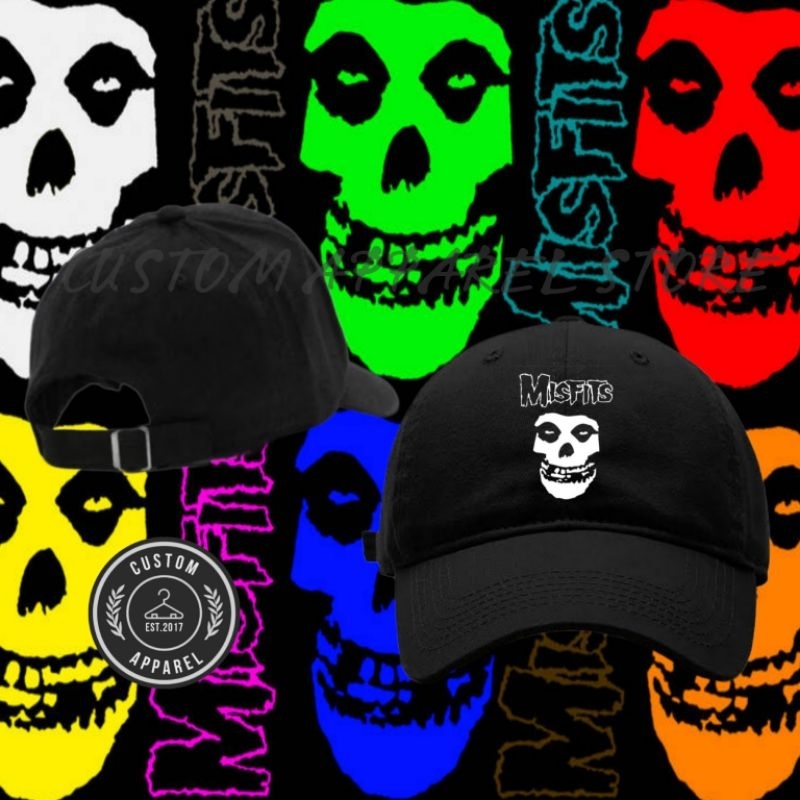 Topi Baseball Cap - Misfits