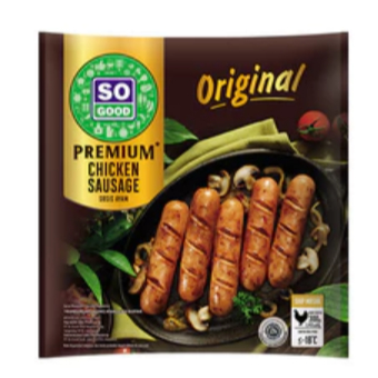 

So Good Sosis Premium Original / Smoked Bratwurst 300gr