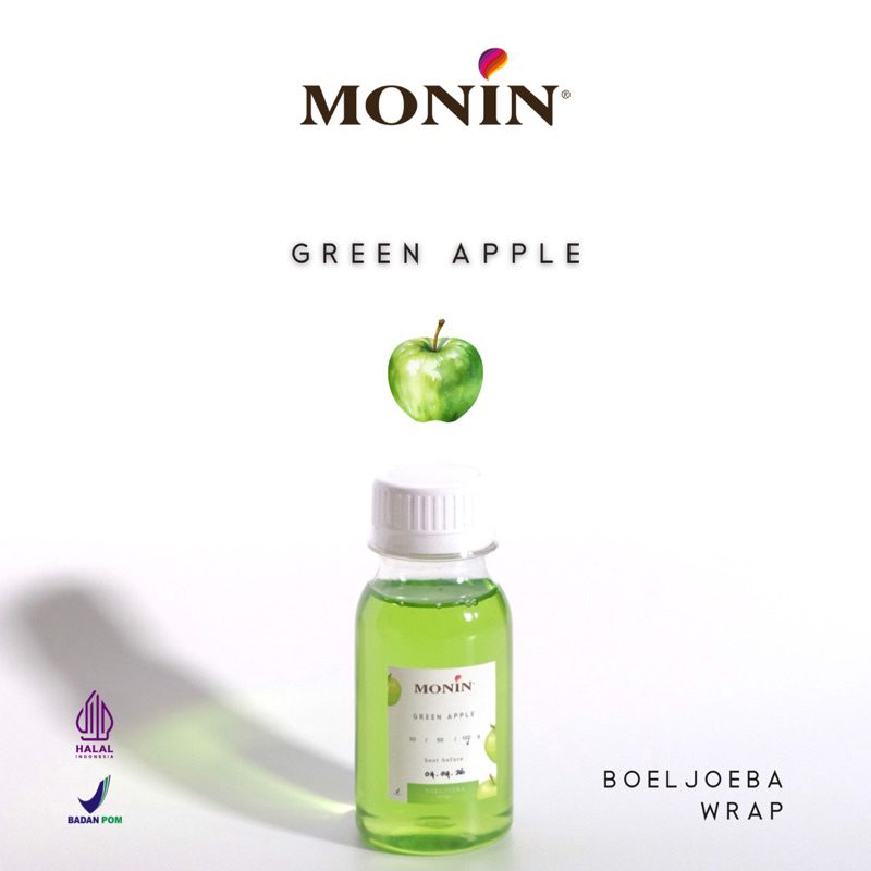 

Monin Green Apple Syrup Repack [30, 50, 100] g