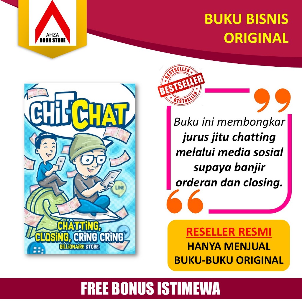 Buku Bisnis Chit Chat Billionaire Store
