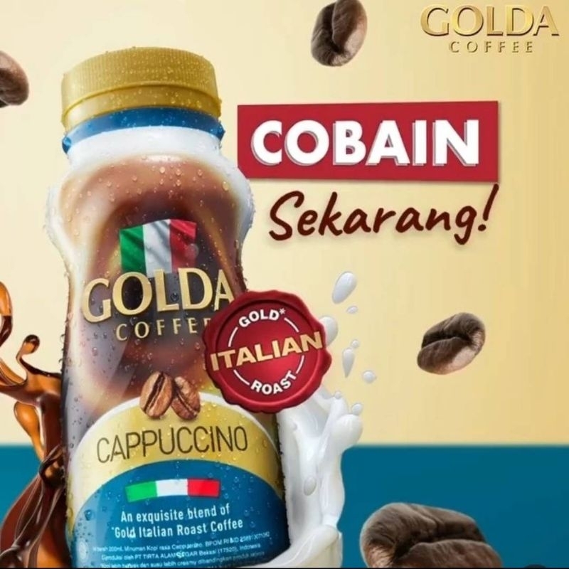 

Golda Coffe Gold Italian Roast Cappucino 200ml