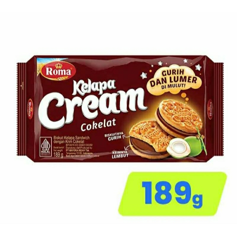 

ROMA KELAPA CREAM COKLAT