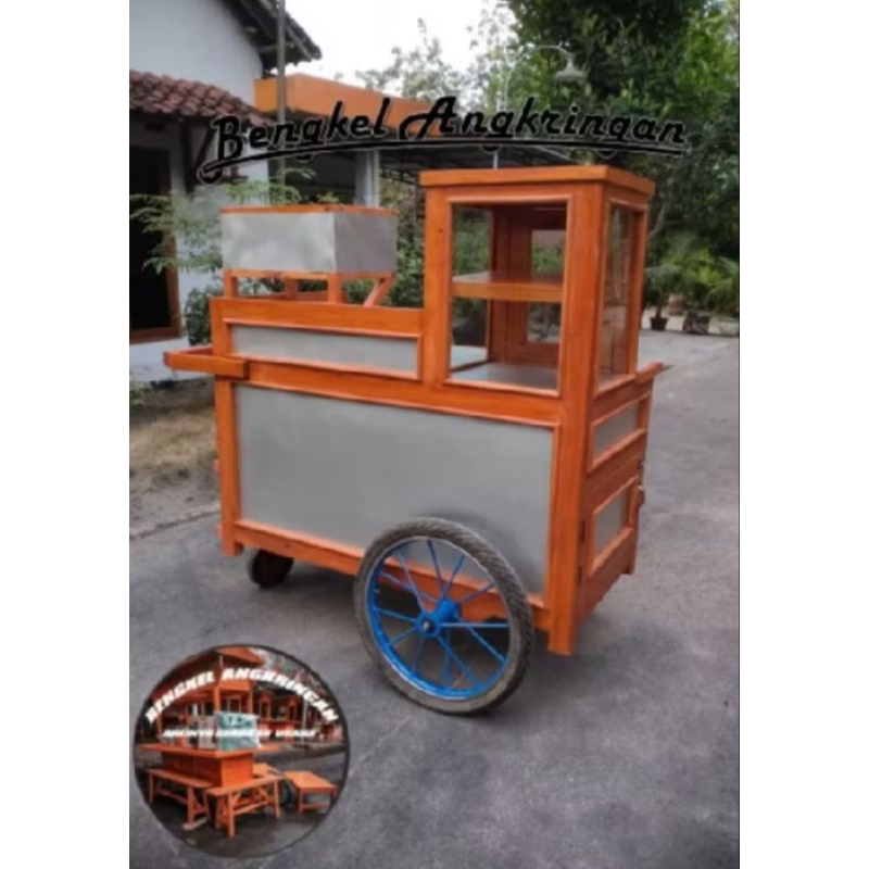 gerobak dorong cilok siomay