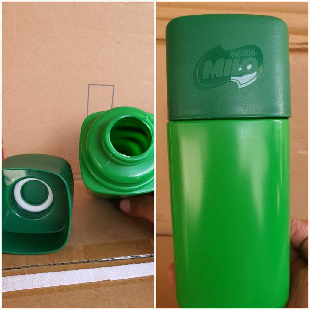 Botol minum  MILO / Botol  MILO/Botol minum hijau
