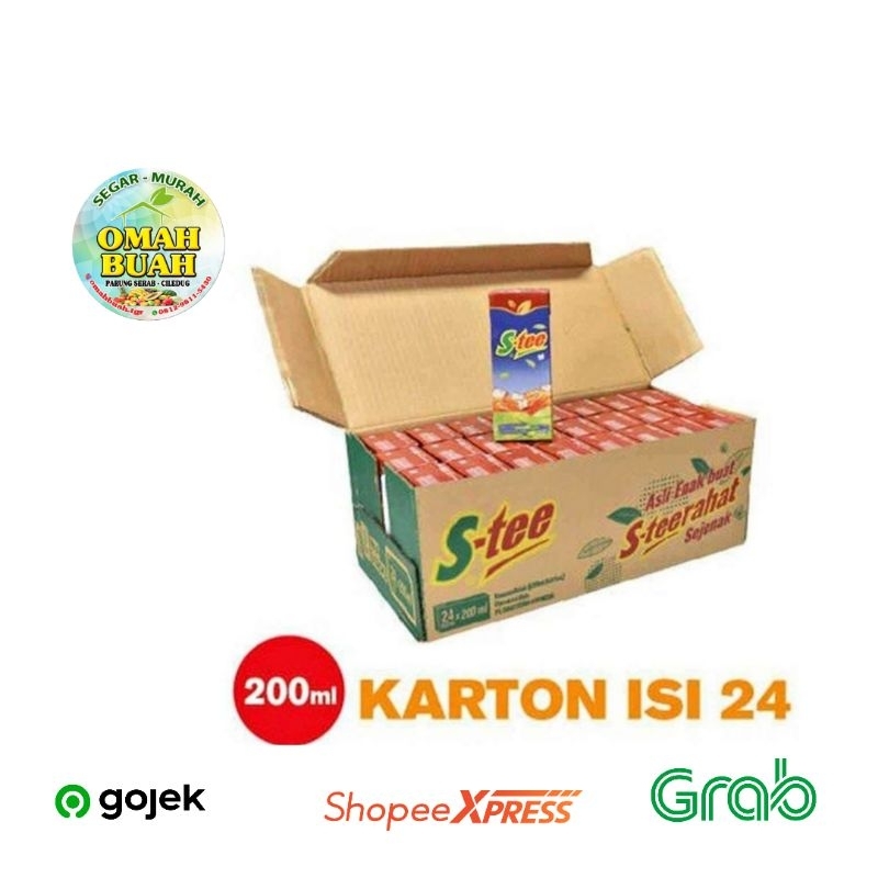 

S-Tee Kotak 200 ml Dus 24 Pcs