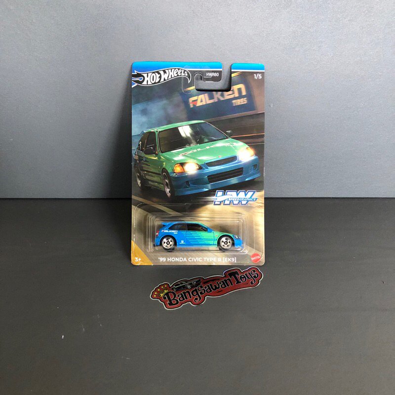 Hot Wheels 99 Honda Civic Type R (EK9)