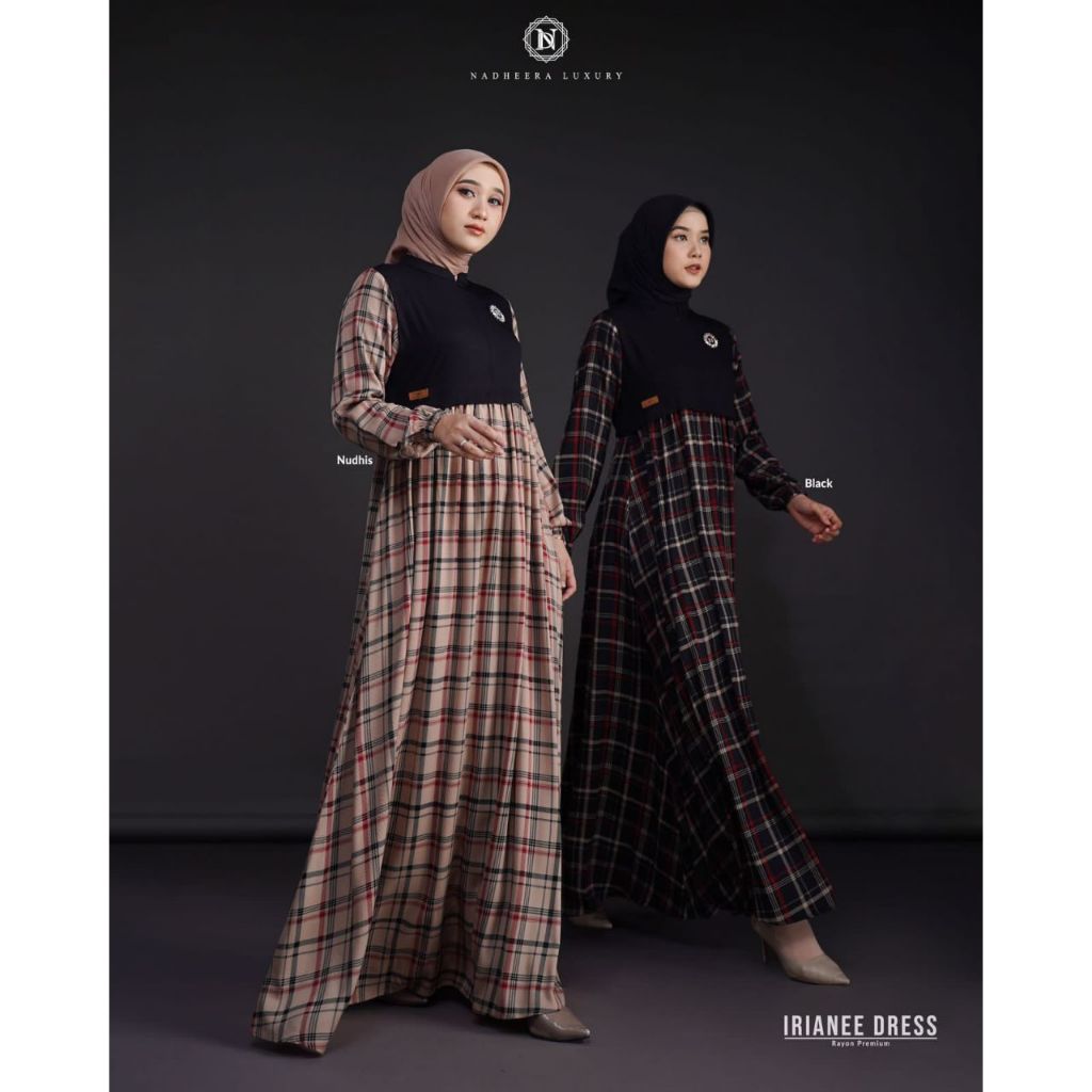 COD  GAMIS IRIANEE DRESS BUSUI BY NADHEERA LUXURY