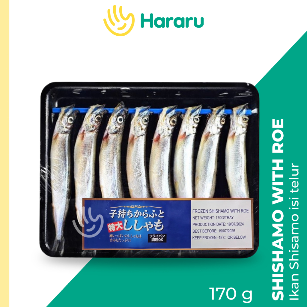

Ikan Shisamo | Capelin Shisamo Fish | Ikan Isi Telur