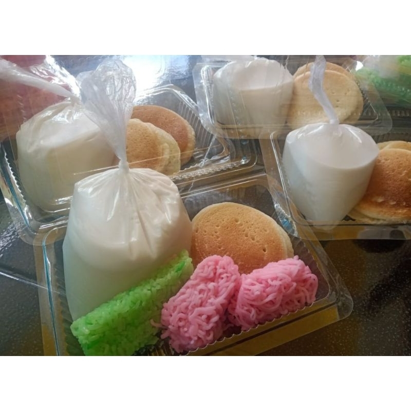 

Serabi Petulo Kuah santan