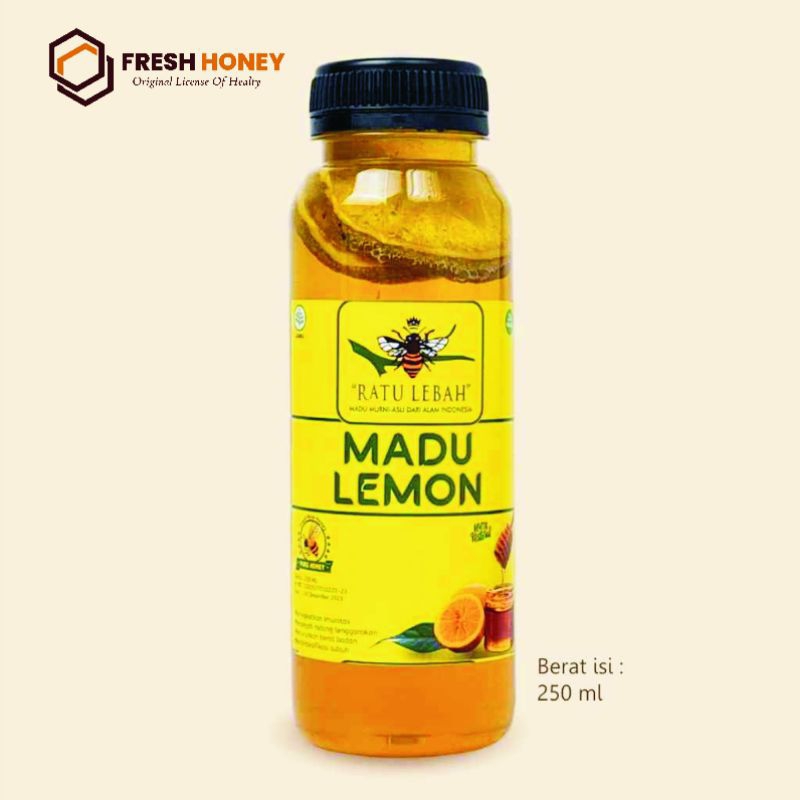 

Madu Lemon l 250 ml l Ratu Lebah l Antioksidan
