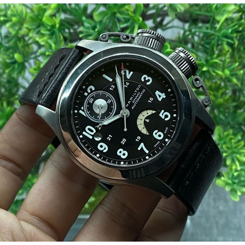 Hamilton Khaki Navy Frogman Chronograph Titanium H777160 Automatic 43mm