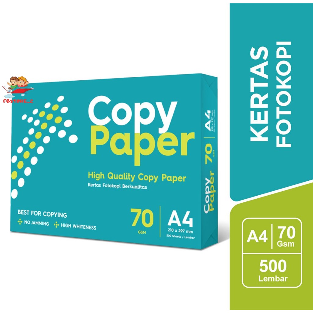 

[hvs] Copy Paper Kertas Fotocopy 70 GSM A4