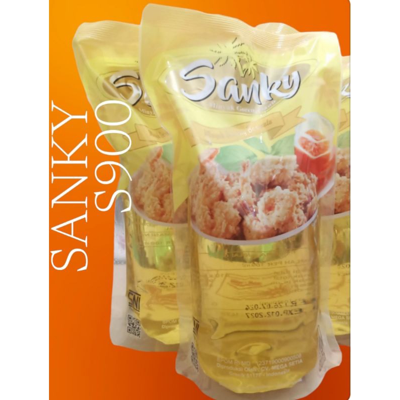 

MINYAK GORENG MINYAK SAWIT,SANKY S900/MINYAK SANKY POUCH