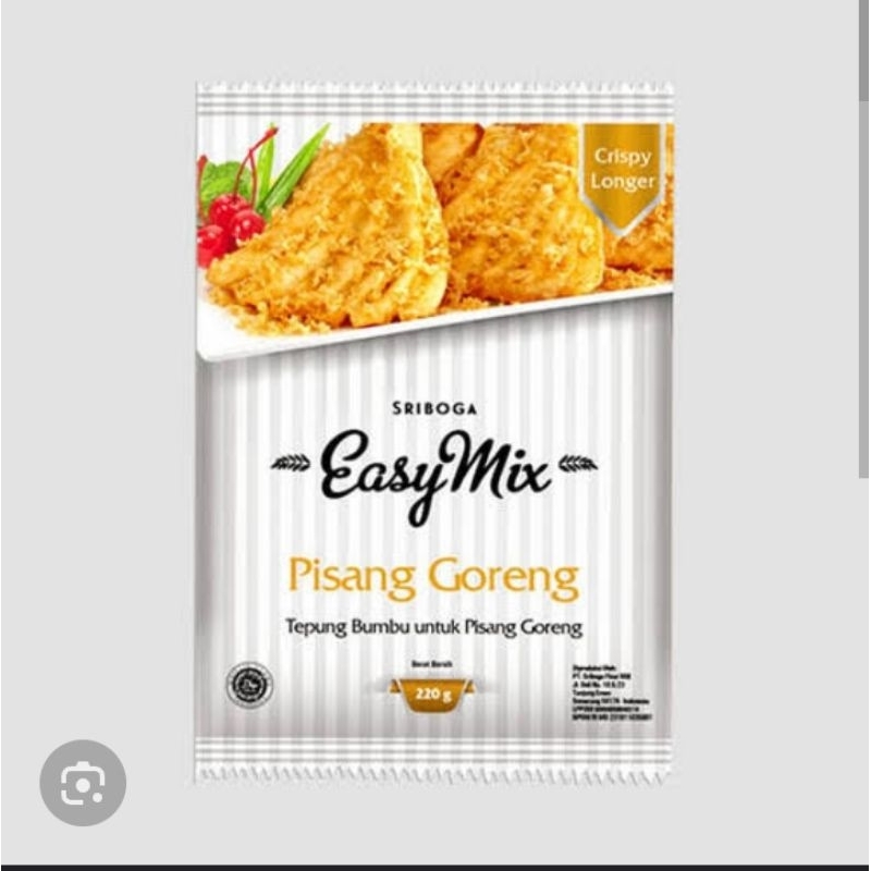 

Tepung Sriboga easy mix pisang goreng 220 gram